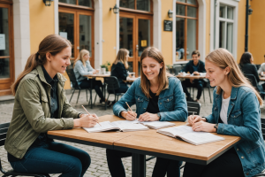 découvrez comment apprendre l’allemand directement en allemagne grâce à des cours intensifs et des tandems linguistiques. progressez rapidement en immersion totale tout en rencontrant des partenaires pour pratiquer au quotidien.