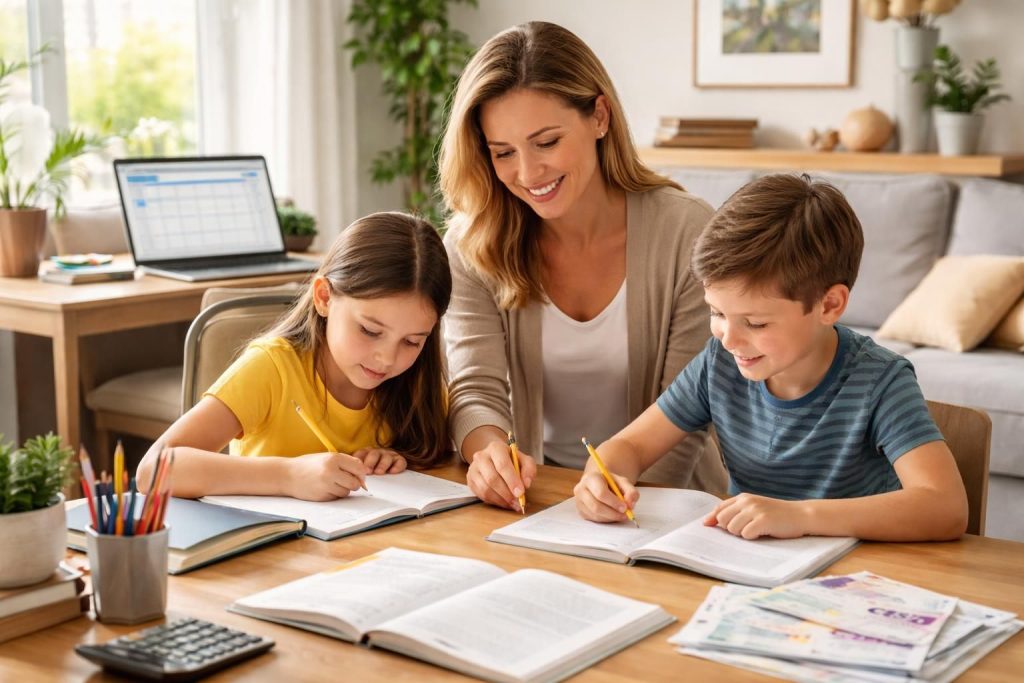 Financer cours à domicile enfants avec crédit impôt services personne et chèques CESU employeur